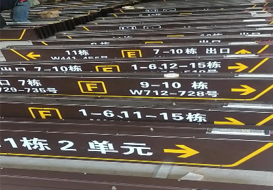 湄潭广告标识中，常见的几种安装方式。